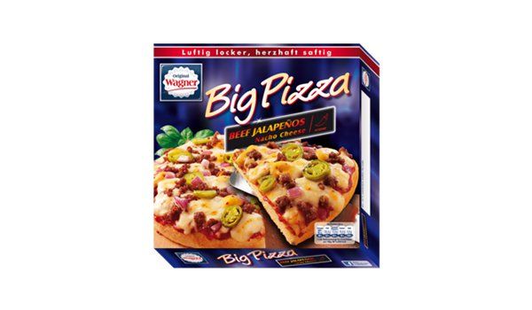 Wagner Big Pizza Beef Jalapeños