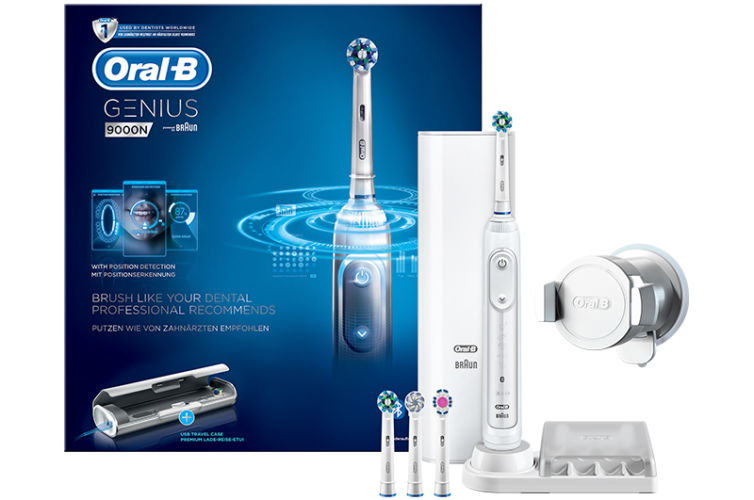 Oral-B Genius 9000N White Elektrische Tandenborstel