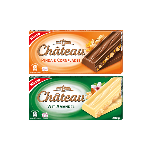 Aldi – Chateau melkchocolade pinda & cornflakes