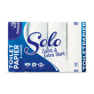 Aldi – Solo Toiletpapier 3-laags